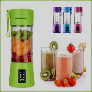 Portable Mini 6 Blade Juicer Blender | Outdoor Juicing Cup | Rechargeable juicer Machine